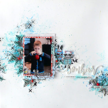 page Bonheur de Noel