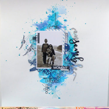 Monochrome : moment bonheur pour Sagapo Scrap