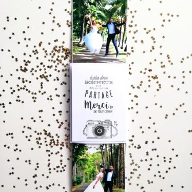 Carte de remerciement pop-up, atelier à la carte