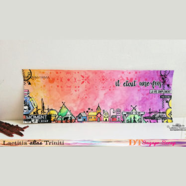Frise aquarelle pour Sagapo Scrap