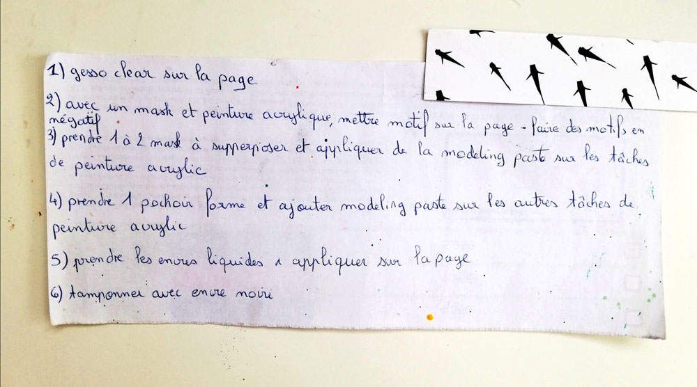 syndrome de la page blanche note