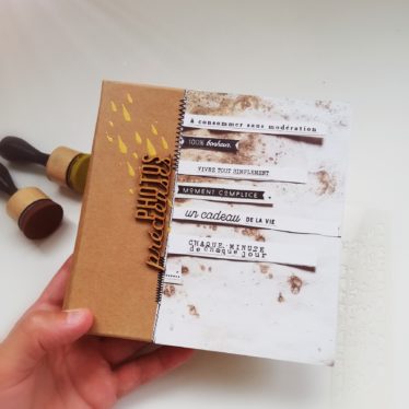 TUTO Mini-album « Photos précieuses » – Quiscrap