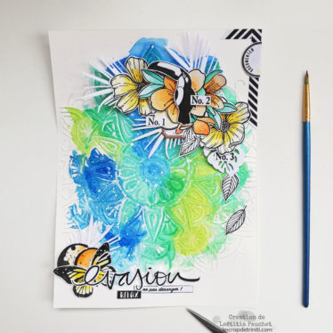 carte art journal Evasion