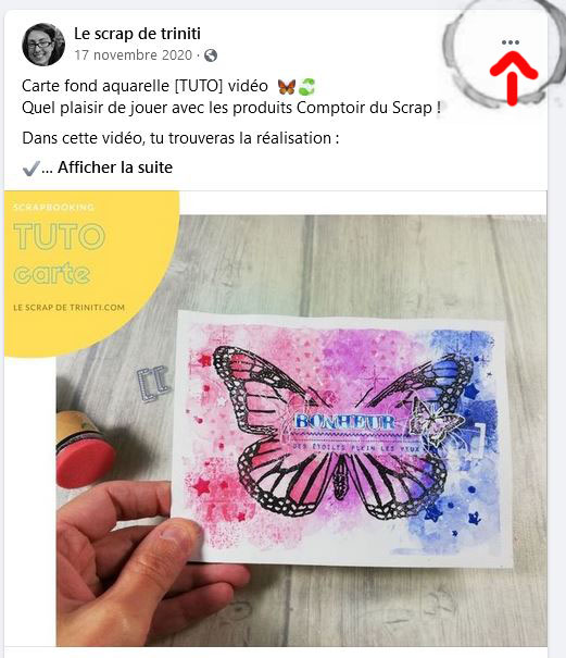 blocage creatif facebook