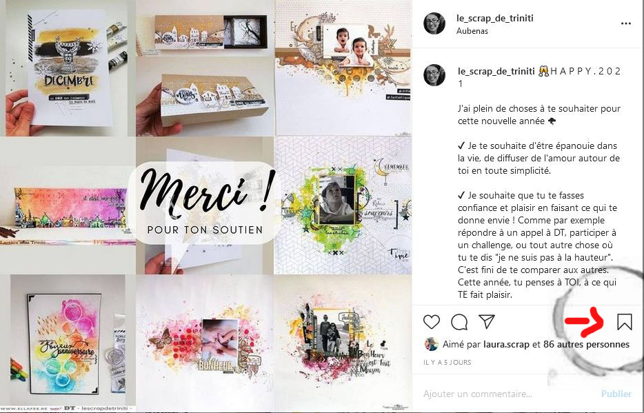 blocage creatif instagram