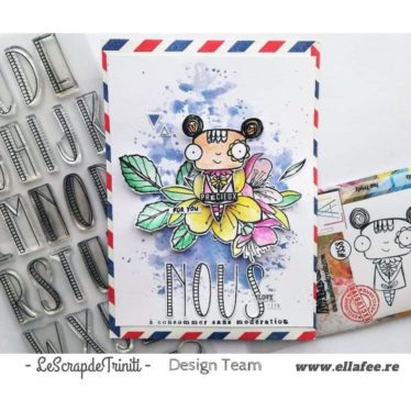 Poupette Aall and Create sur Enveloppe décorative