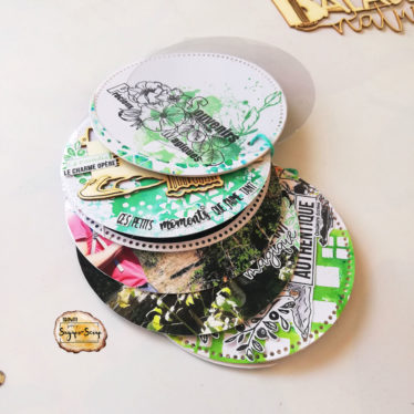 Album rond randonnée pour Sagapo Scrap